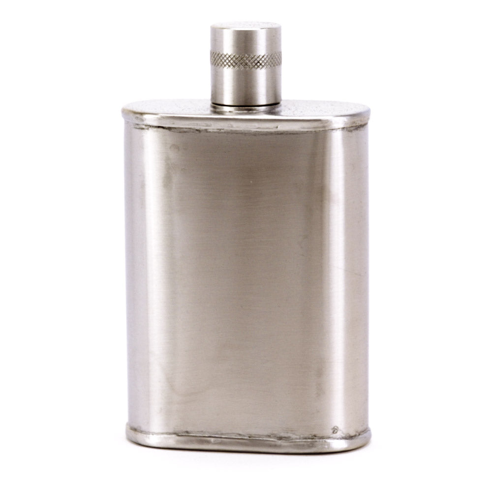 Stealth Industrial Stainless Steel Flask – Matte Precision Design