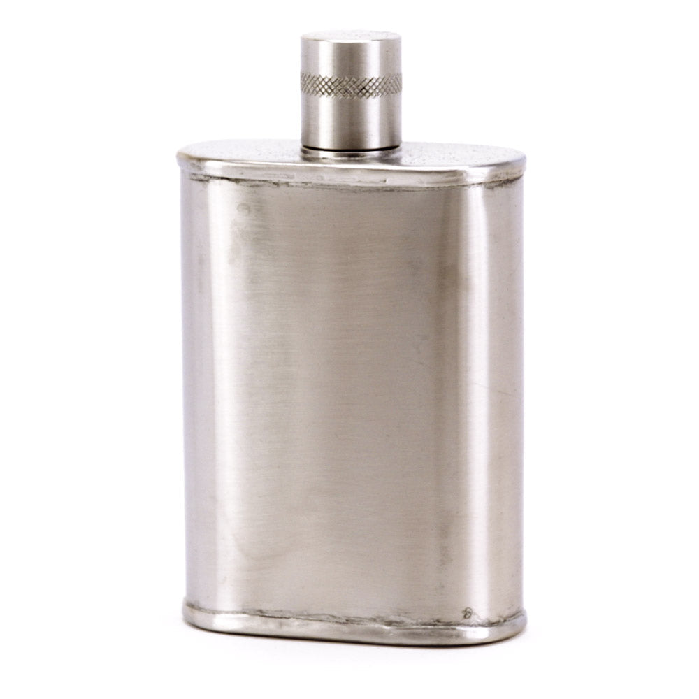 Stealth Industrial Stainless Steel Flask – Matte Precision Design