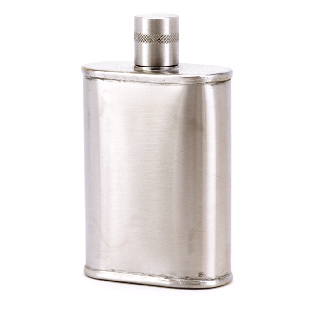 Stealth Industrial Stainless Steel Flask – Matte Precision Design