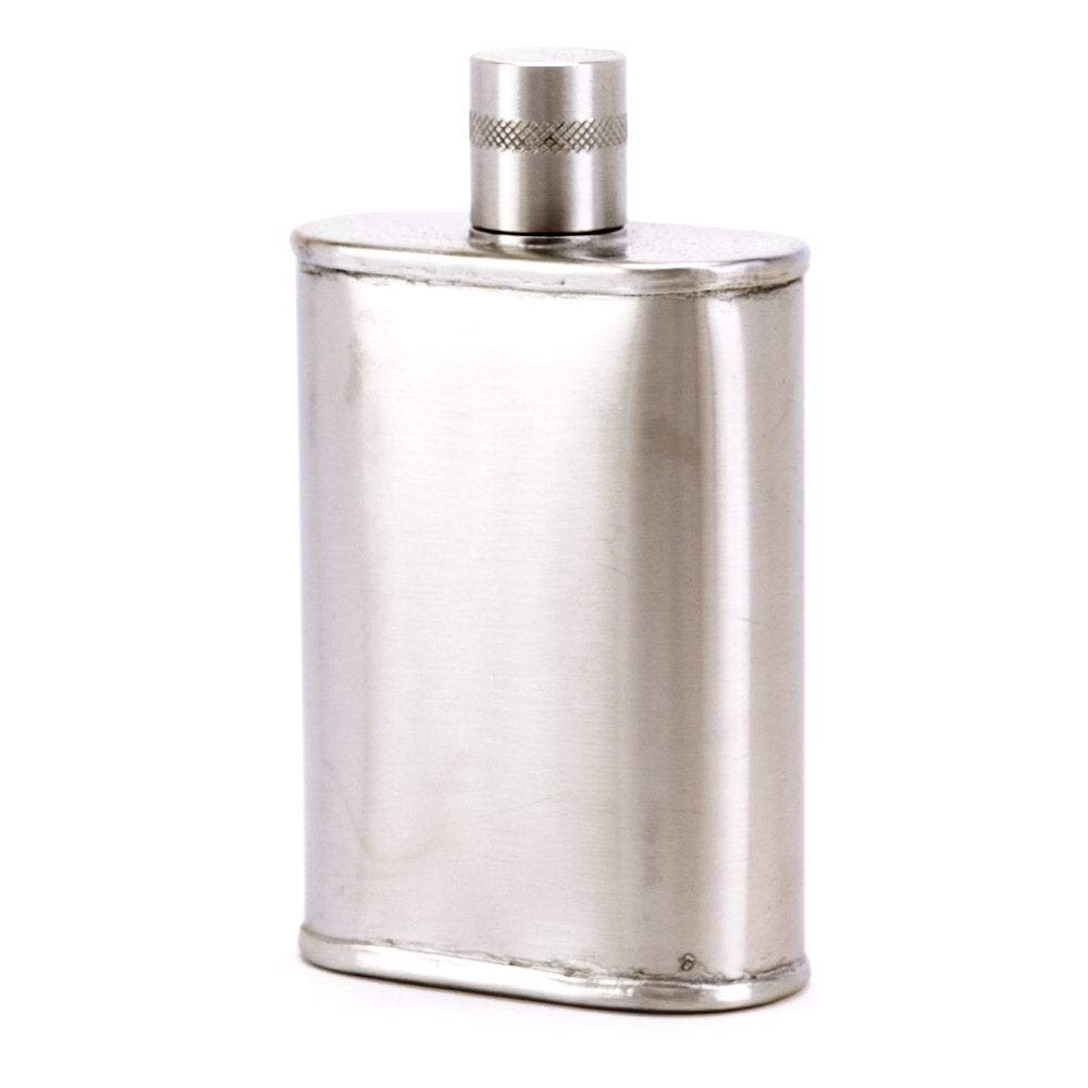 Stealth Industrial Stainless Steel Flask – Matte Precision Design