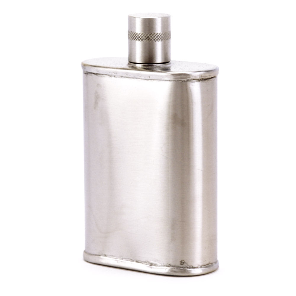 Stealth Industrial Stainless Steel Flask – Matte Precision Design