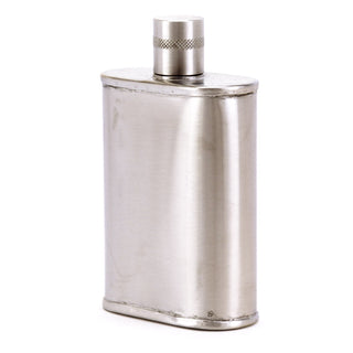 Stealth Industrial Stainless Steel Flask – Matte Precision Design