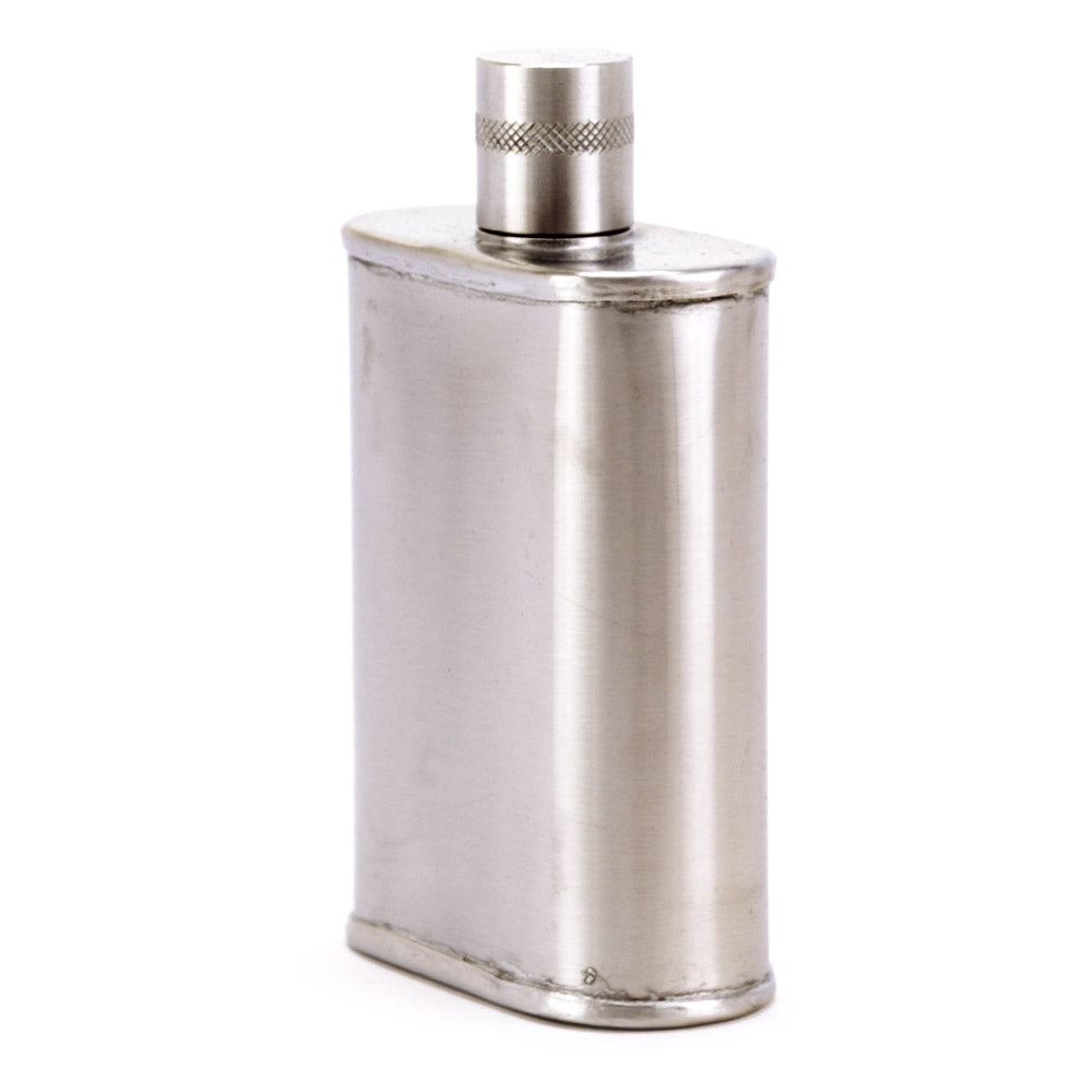 Stealth Industrial Stainless Steel Flask – Matte Precision Design