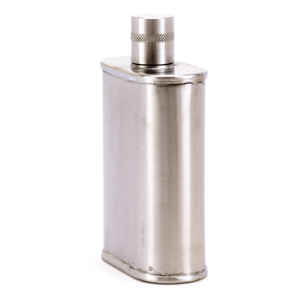 Stealth Industrial Stainless Steel Flask – Matte Precision Design
