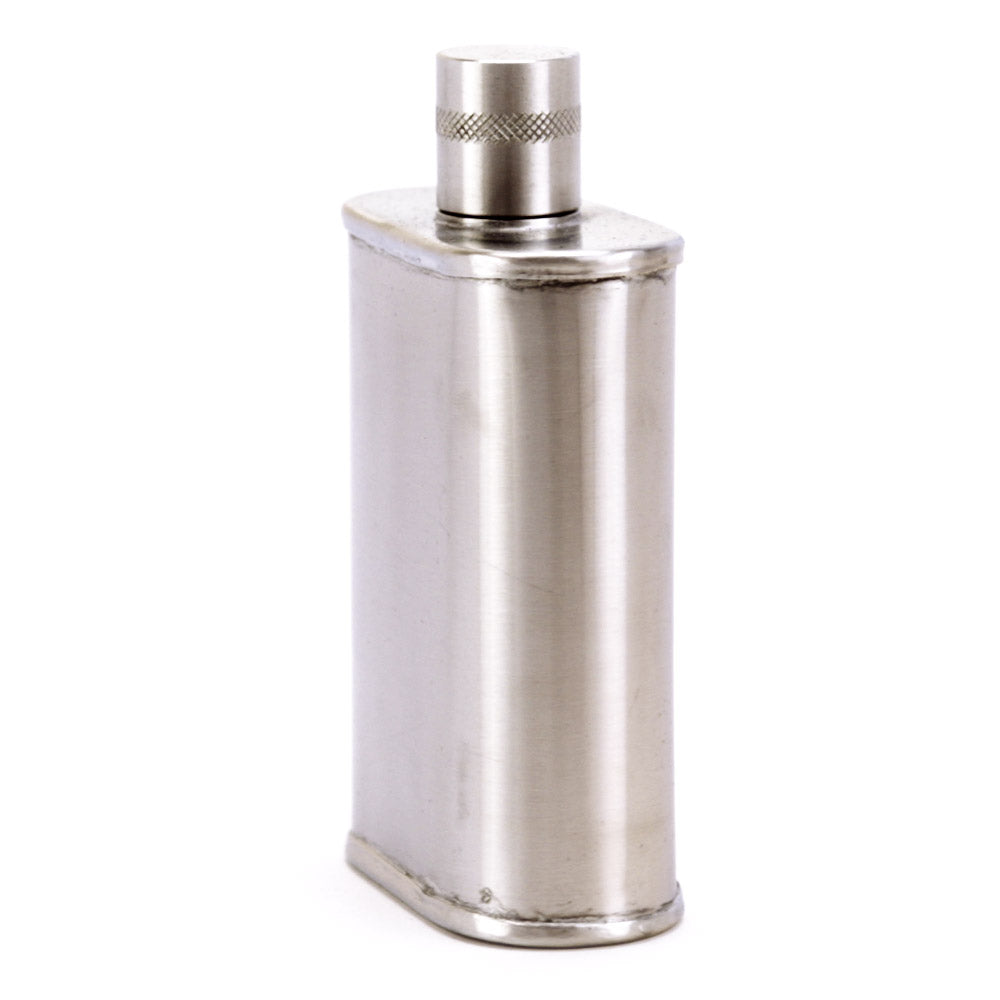 Stealth Industrial Stainless Steel Flask – Matte Precision Design