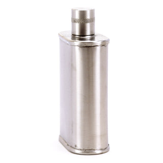 Stealth Industrial Stainless Steel Flask – Matte Precision Design