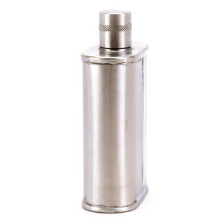 Stealth Industrial Stainless Steel Flask – Matte Precision Design