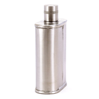 Stealth Industrial Stainless Steel Flask – Matte Precision Design