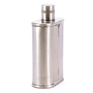 Stealth Industrial Stainless Steel Flask – Matte Precision Design