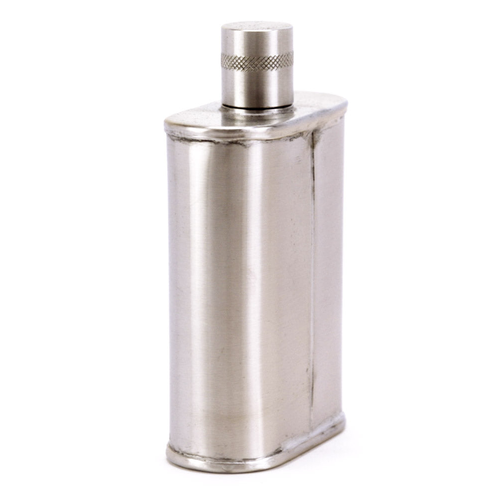 Stealth Industrial Stainless Steel Flask – Matte Precision Design