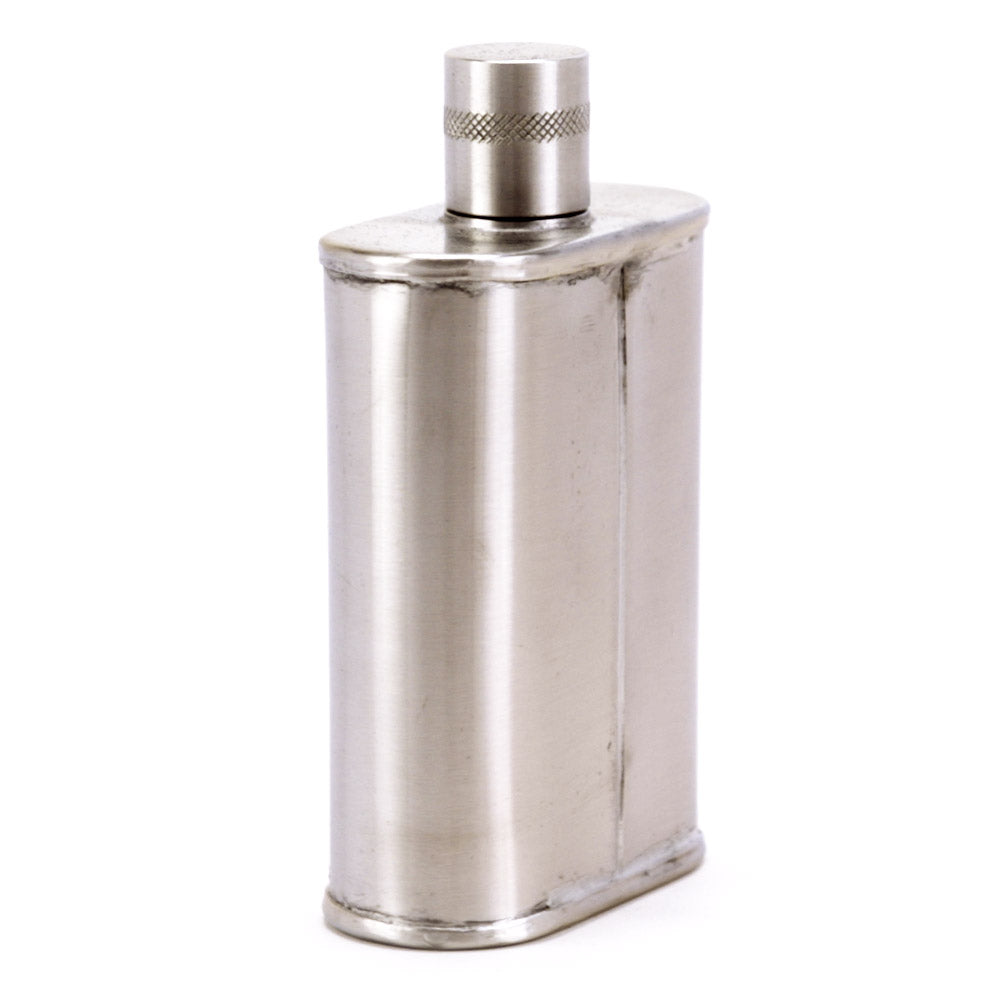 Stealth Industrial Stainless Steel Flask – Matte Precision Design