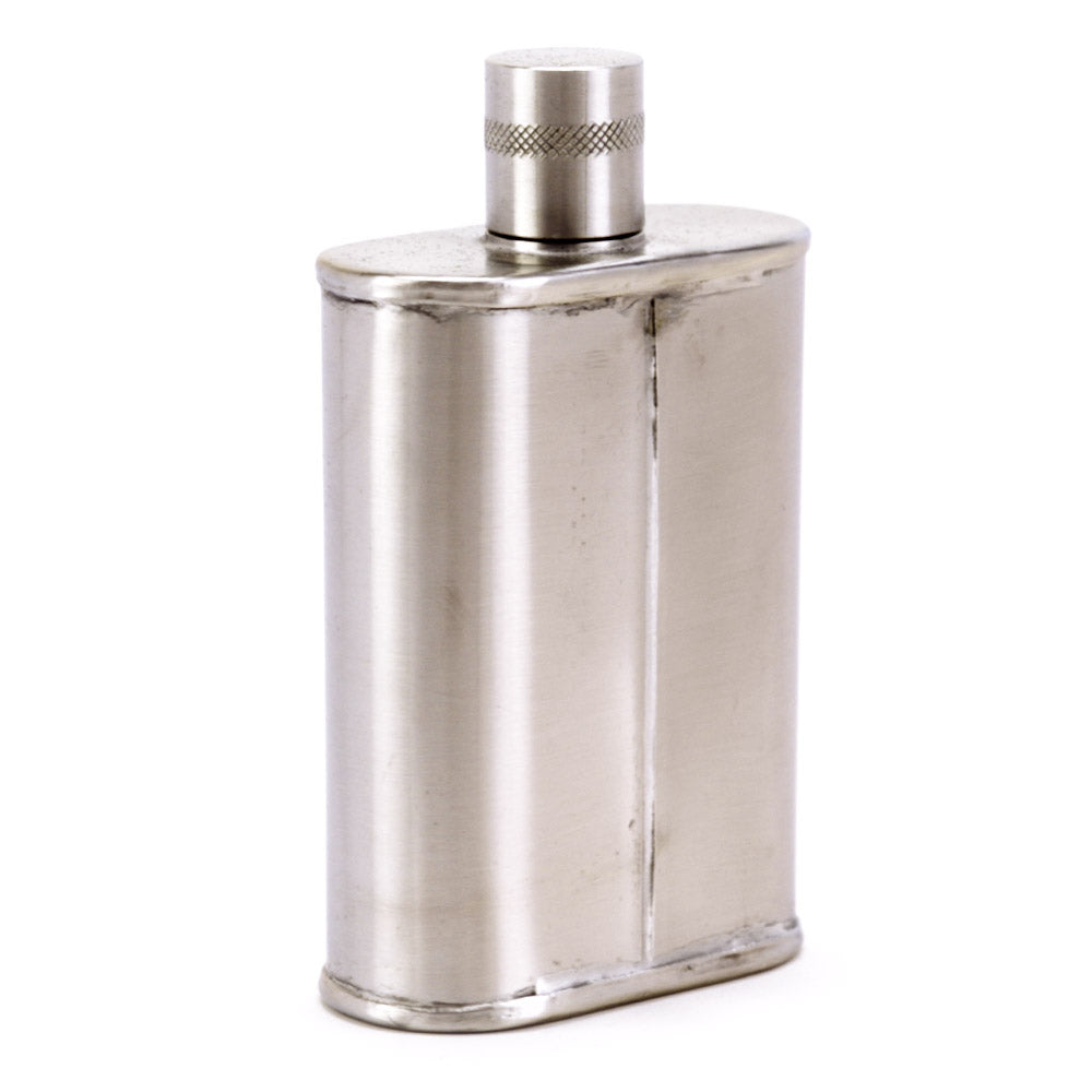 Stealth Industrial Stainless Steel Flask – Matte Precision Design