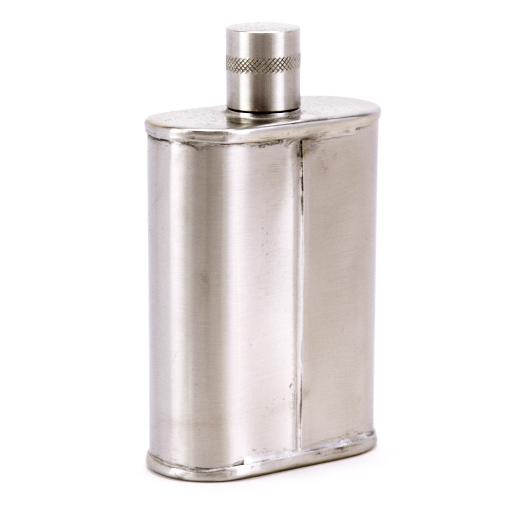Stealth Industrial Stainless Steel Flask – Matte Precision Design