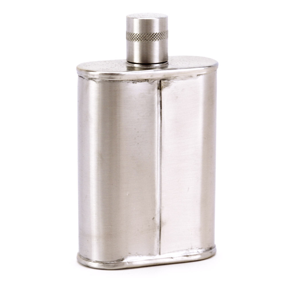 Stealth Industrial Stainless Steel Flask – Matte Precision Design
