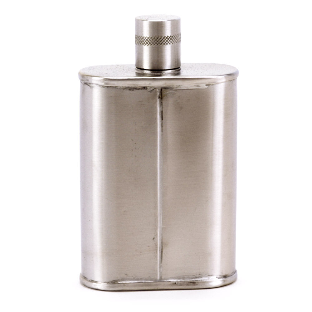 Stealth Industrial Stainless Steel Flask – Matte Precision Design