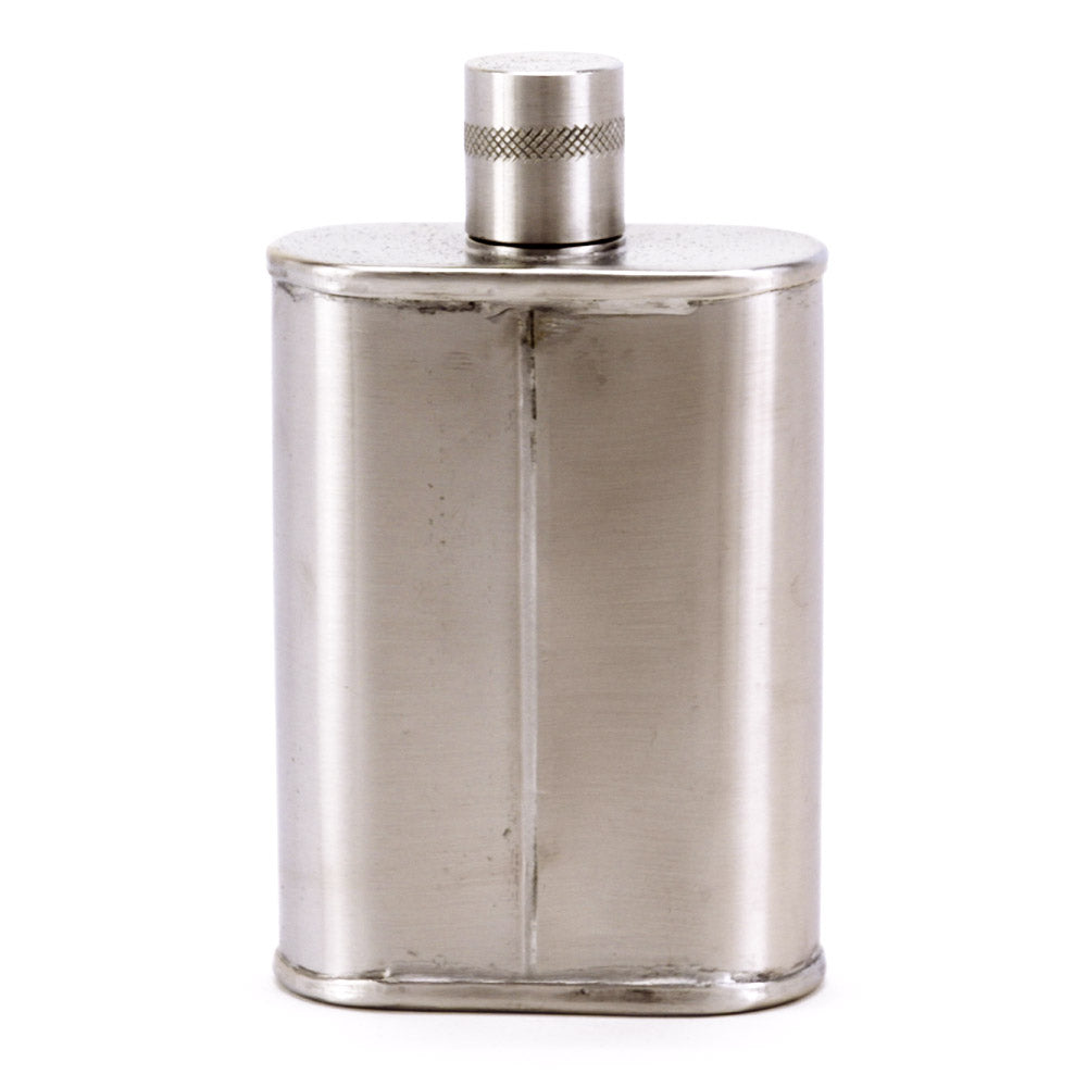 Stealth Industrial Stainless Steel Flask – Matte Precision Design