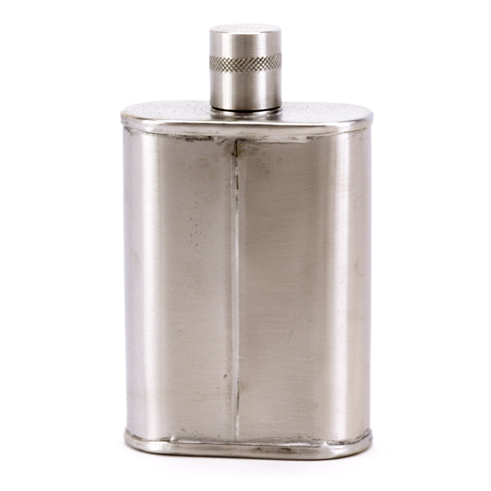 Stealth Industrial Stainless Steel Flask – Matte Precision Design