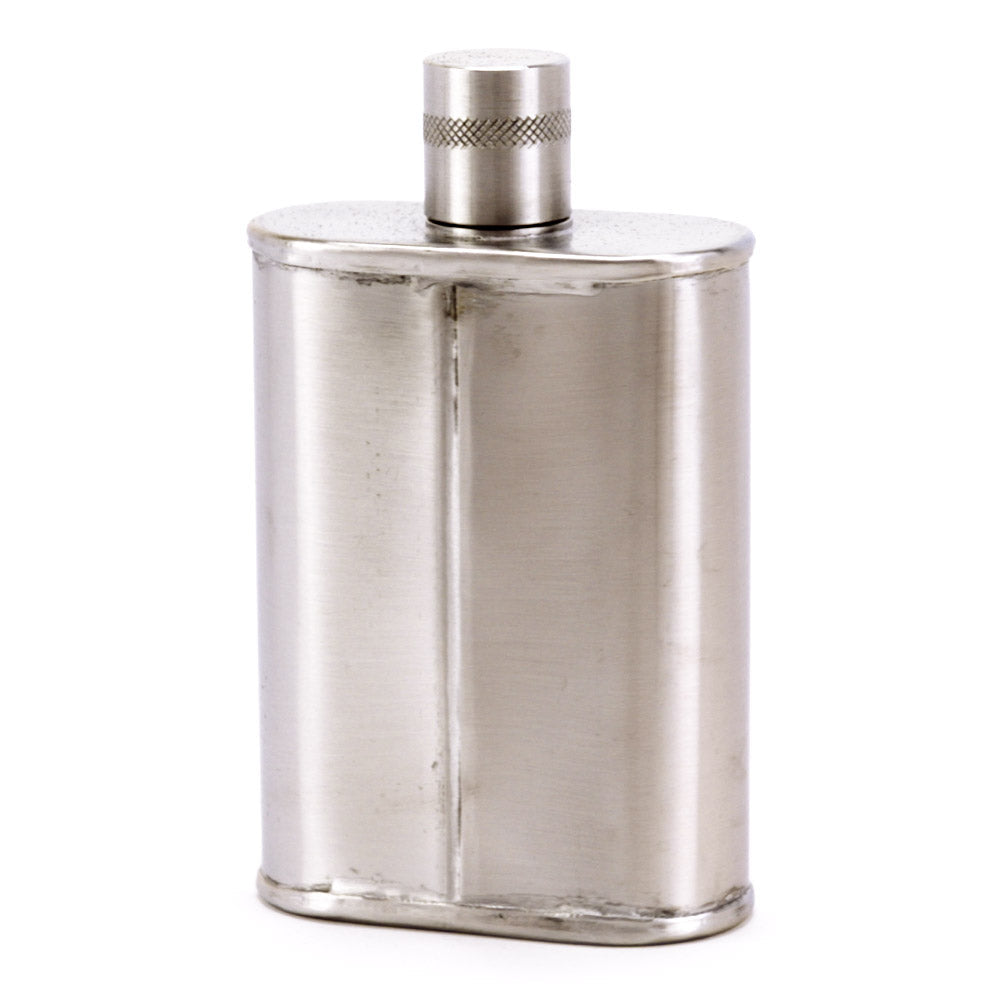 Stealth Industrial Stainless Steel Flask – Matte Precision Design