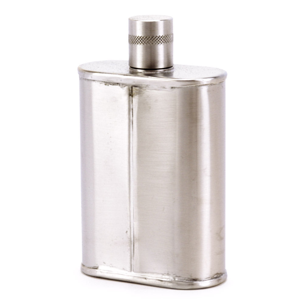 Stealth Industrial Stainless Steel Flask – Matte Precision Design