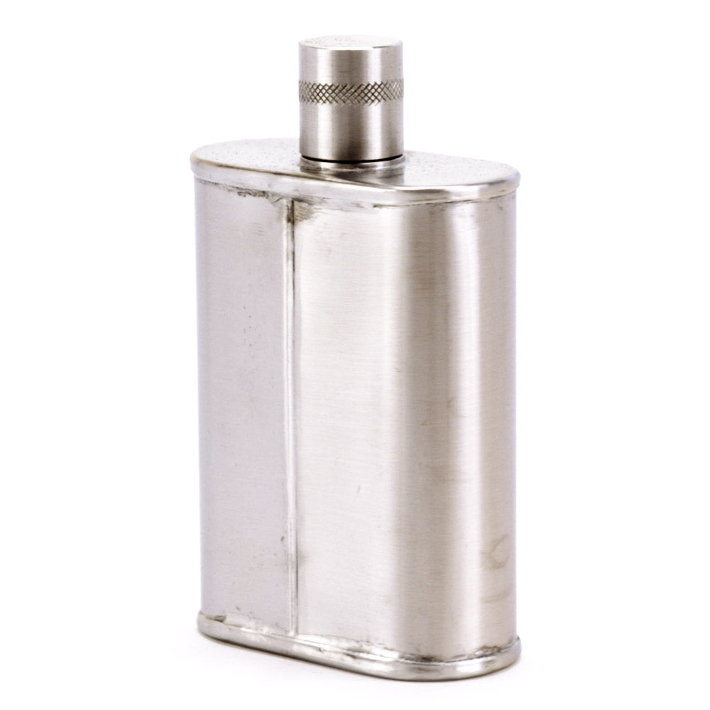 Stealth Industrial Stainless Steel Flask – Matte Precision Design