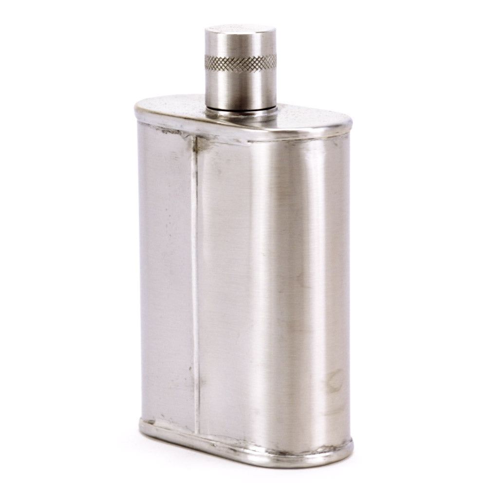 Stealth Industrial Stainless Steel Flask – Matte Precision Design