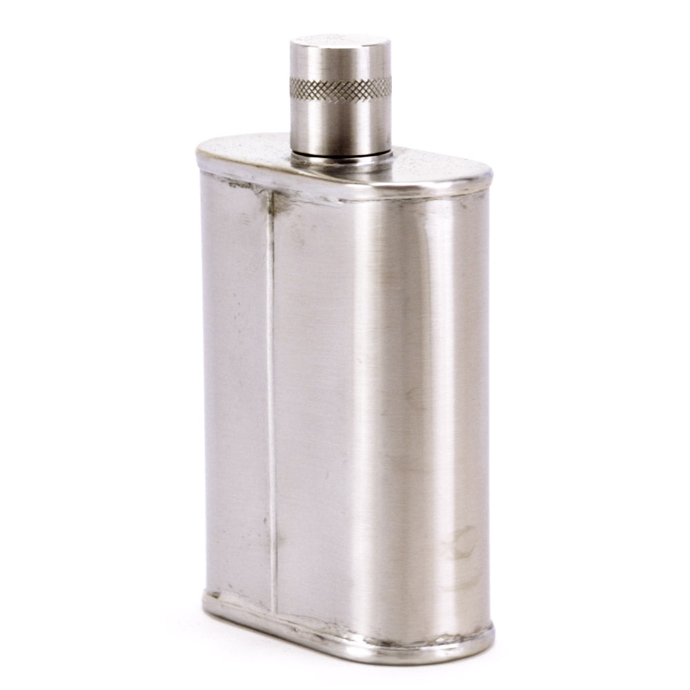 Stealth Industrial Stainless Steel Flask – Matte Precision Design