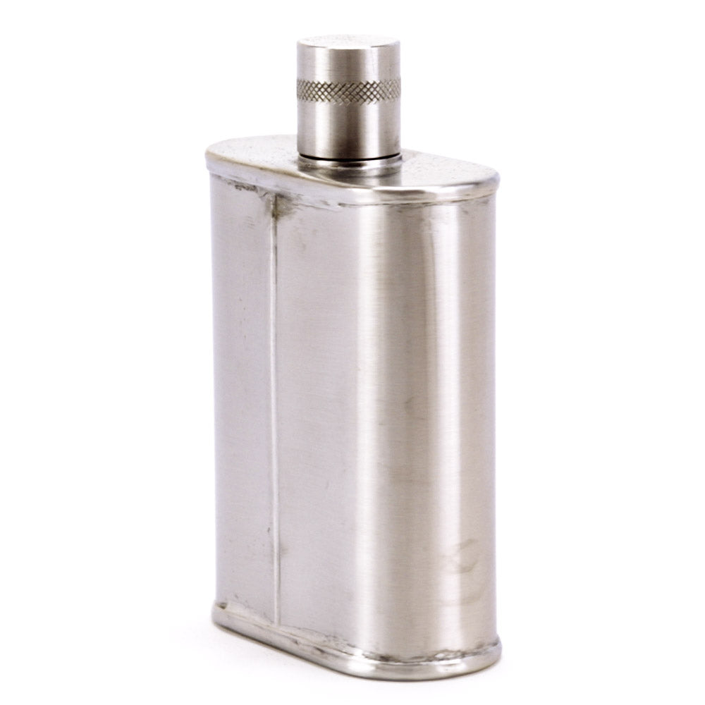 Stealth Industrial Stainless Steel Flask – Matte Precision Design