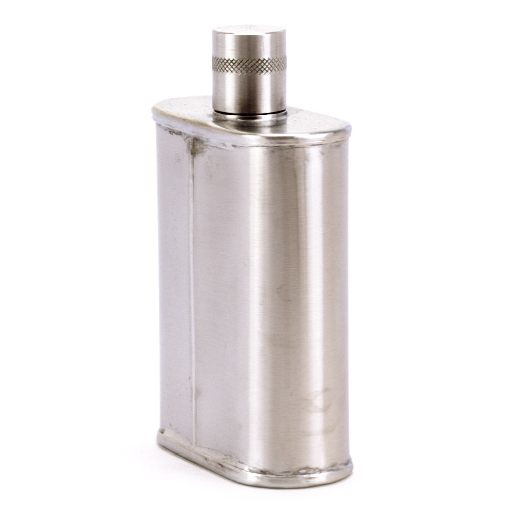 Stealth Industrial Stainless Steel Flask – Matte Precision Design