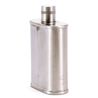 Stealth Industrial Stainless Steel Flask – Matte Precision Design