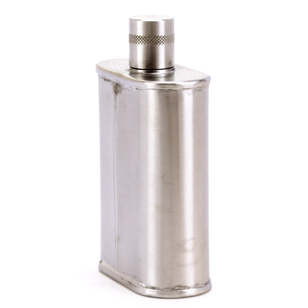 Stealth Industrial Stainless Steel Flask – Matte Precision Design