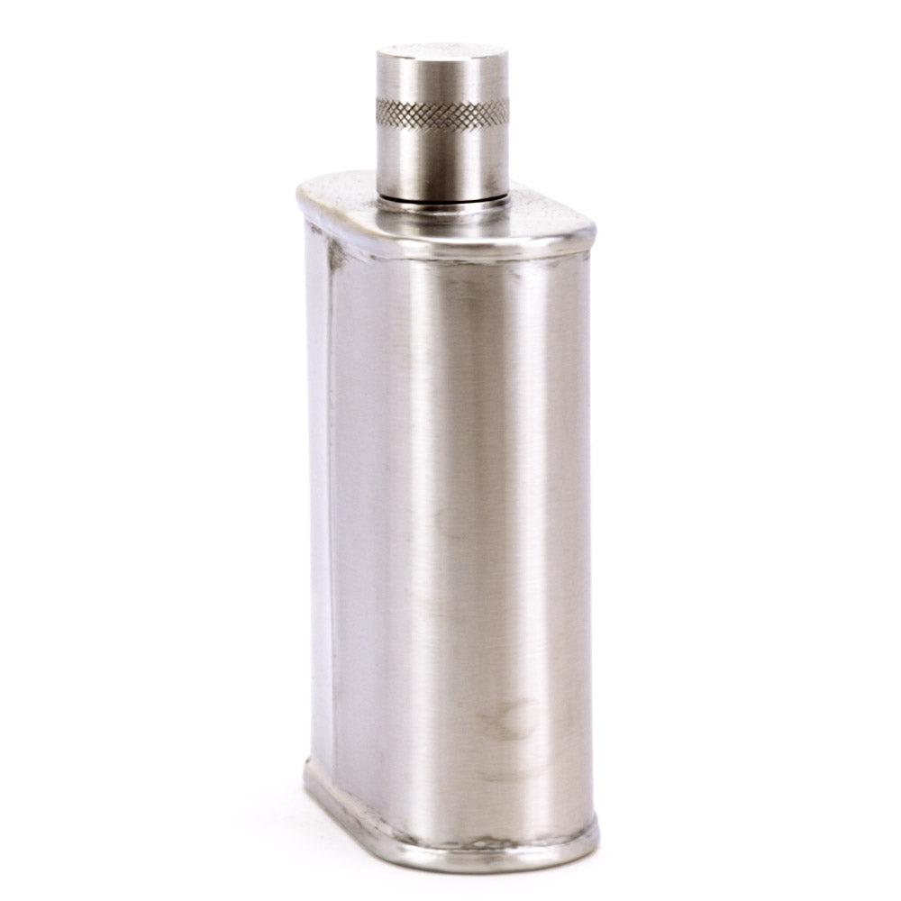 Stealth Industrial Stainless Steel Flask – Matte Precision Design