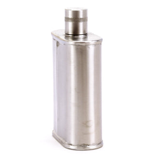 Stealth Industrial Stainless Steel Flask – Matte Precision Design