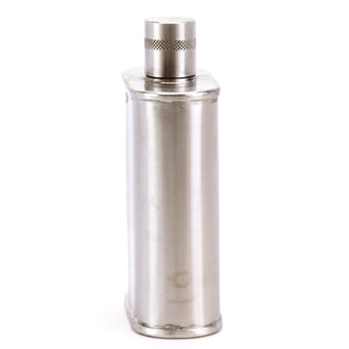 Stealth Industrial Stainless Steel Flask – Matte Precision Design