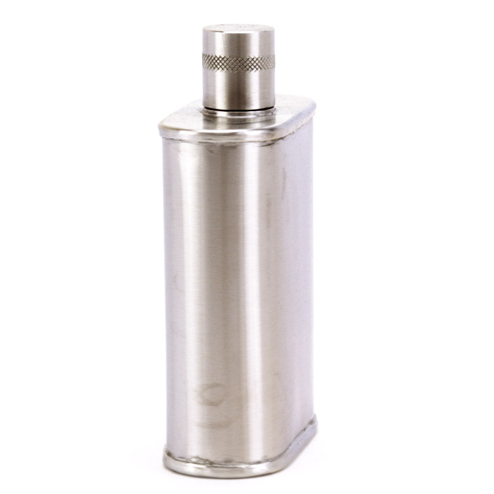 Stealth Industrial Stainless Steel Flask – Matte Precision Design