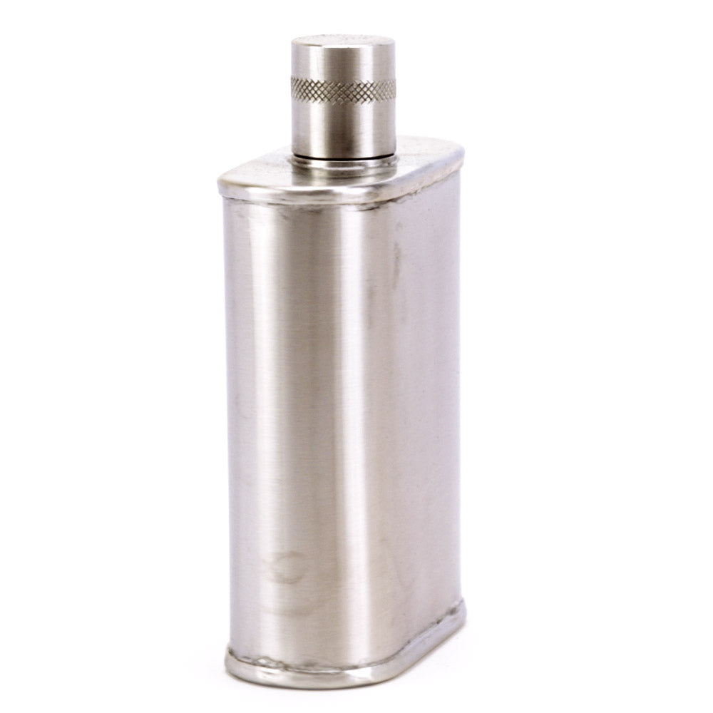 Stealth Industrial Stainless Steel Flask – Matte Precision Design