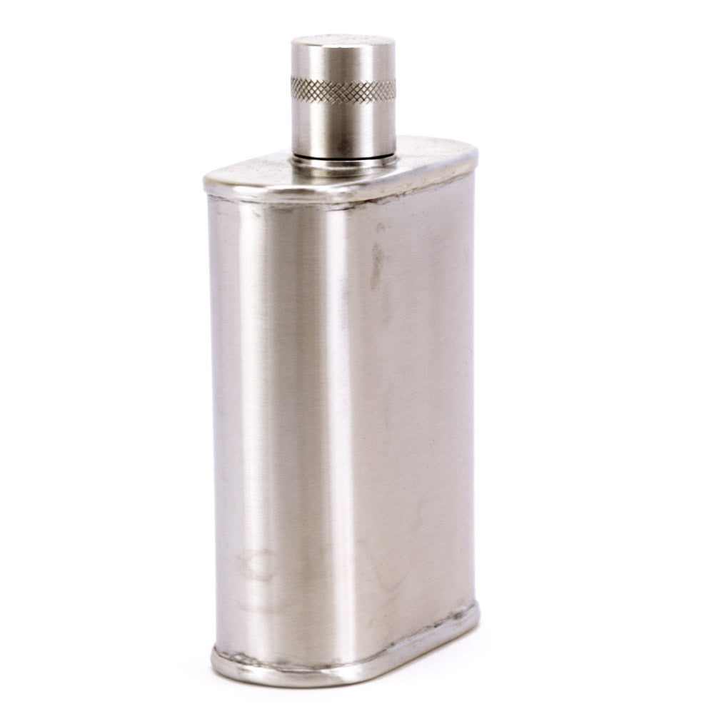 Stealth Industrial Stainless Steel Flask – Matte Precision Design