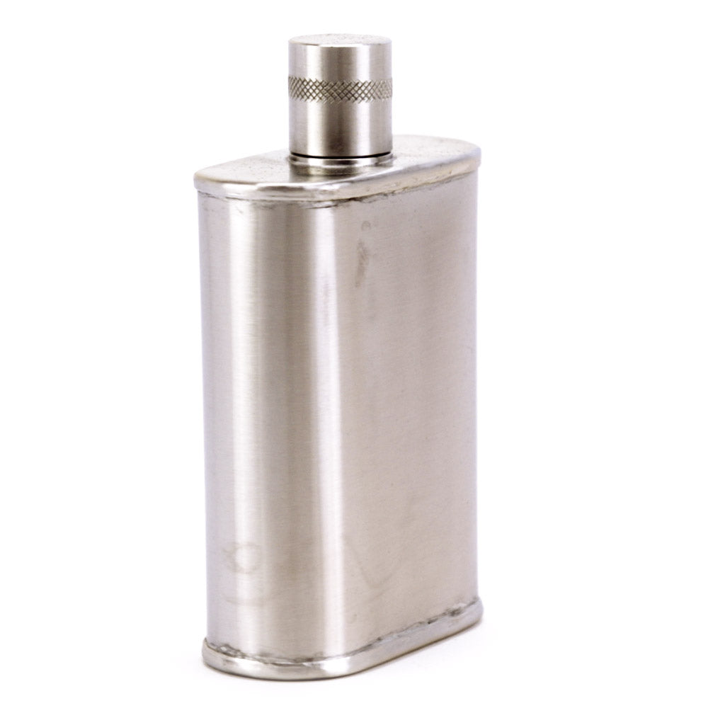 Stealth Industrial Stainless Steel Flask – Matte Precision Design