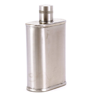 Stealth Industrial Stainless Steel Flask – Matte Precision Design