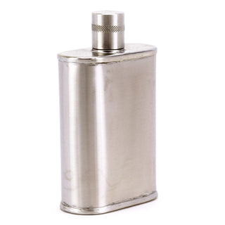Stealth Industrial Stainless Steel Flask – Matte Precision Design