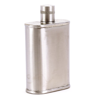 Stealth Industrial Stainless Steel Flask – Matte Precision Design