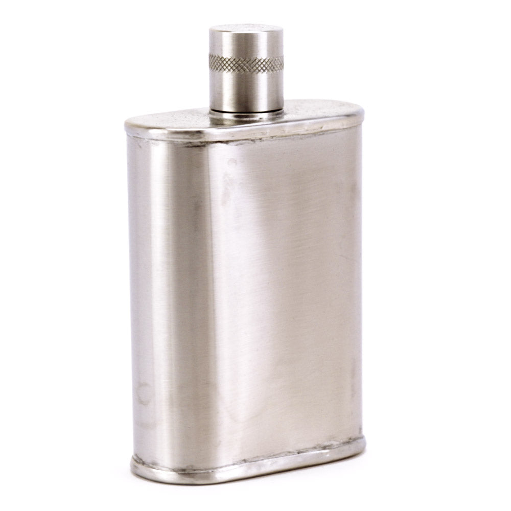 Stealth Industrial Stainless Steel Flask – Matte Precision Design
