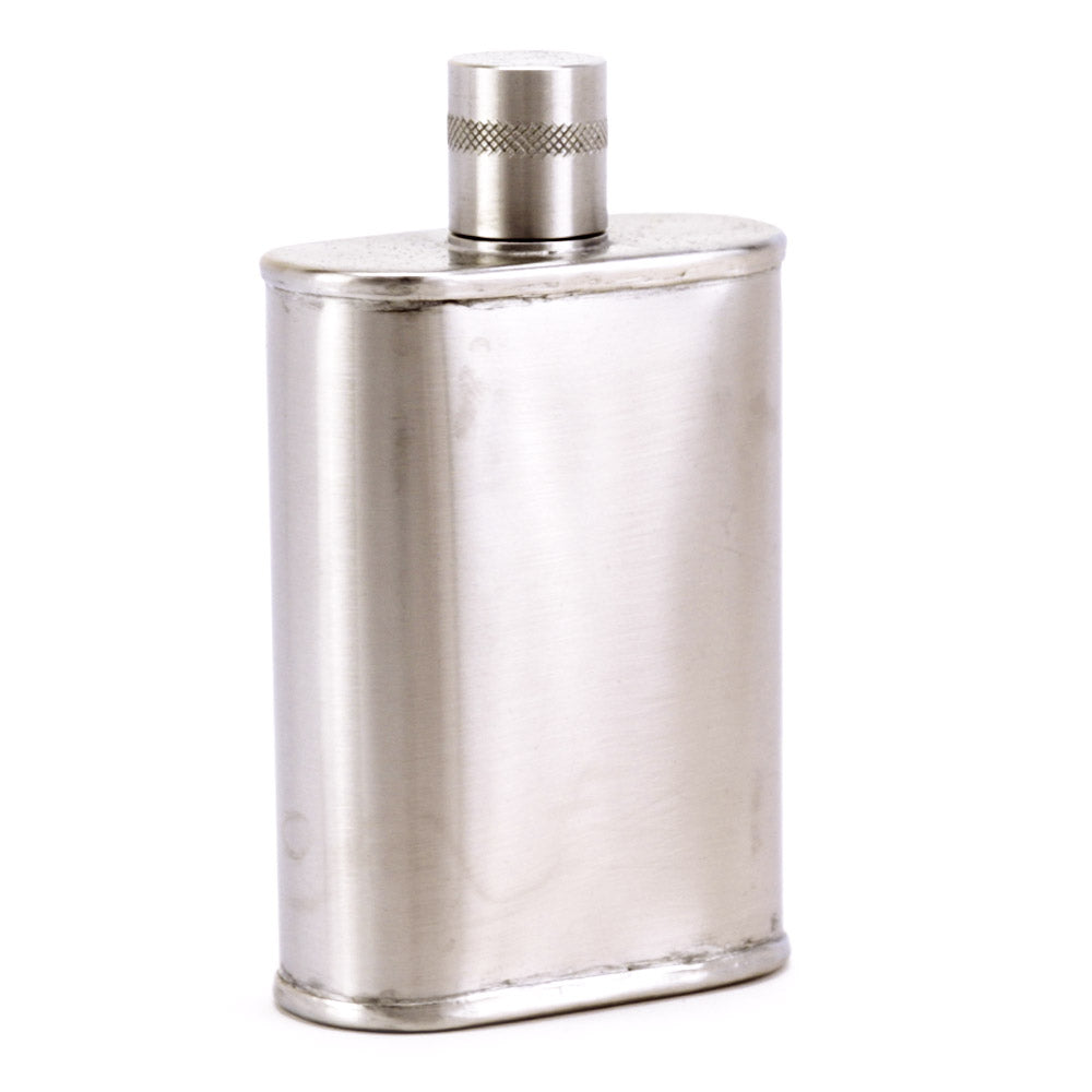 Stealth Industrial Stainless Steel Flask – Matte Precision Design
