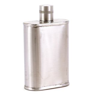 Stealth Industrial Stainless Steel Flask – Matte Precision Design