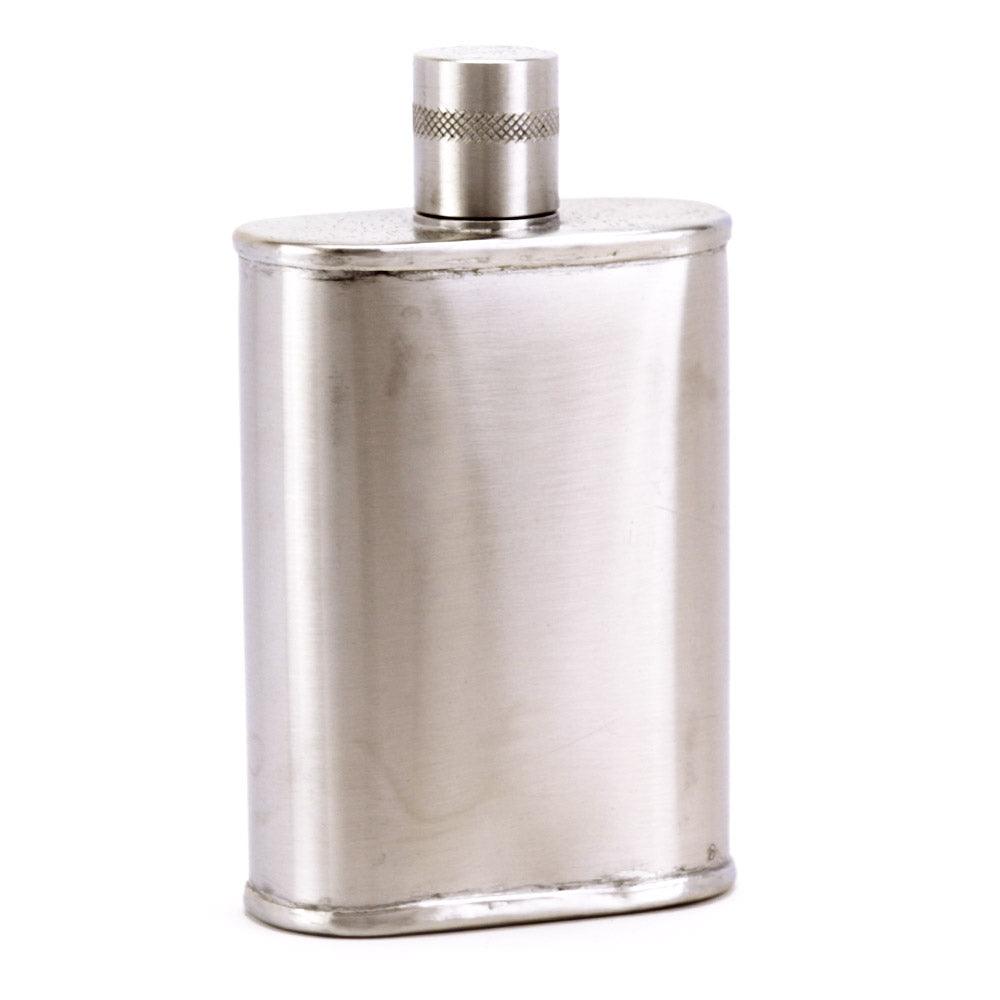 Stealth Industrial Stainless Steel Flask – Matte Precision Design