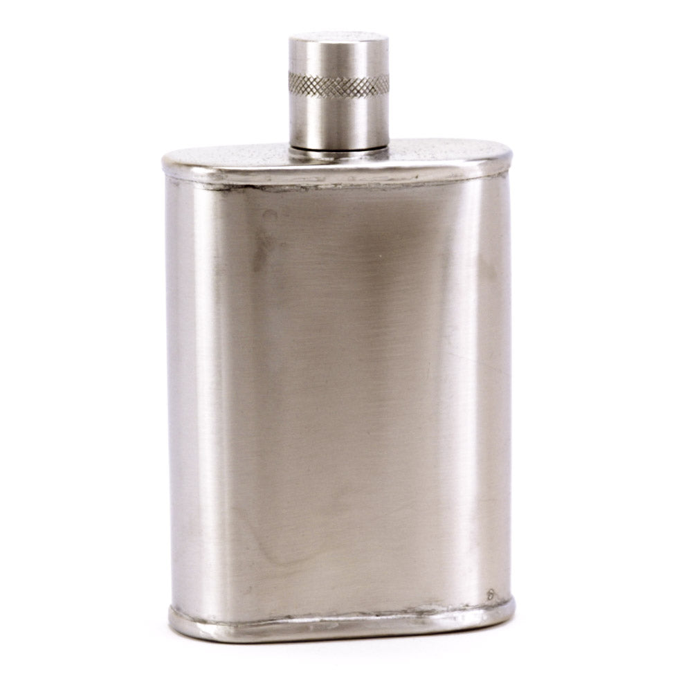 Stealth Industrial Stainless Steel Flask – Matte Precision Design