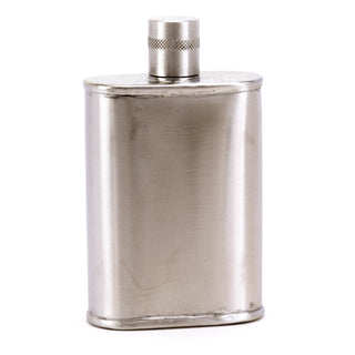 Stealth Industrial Stainless Steel Flask – Matte Precision Design