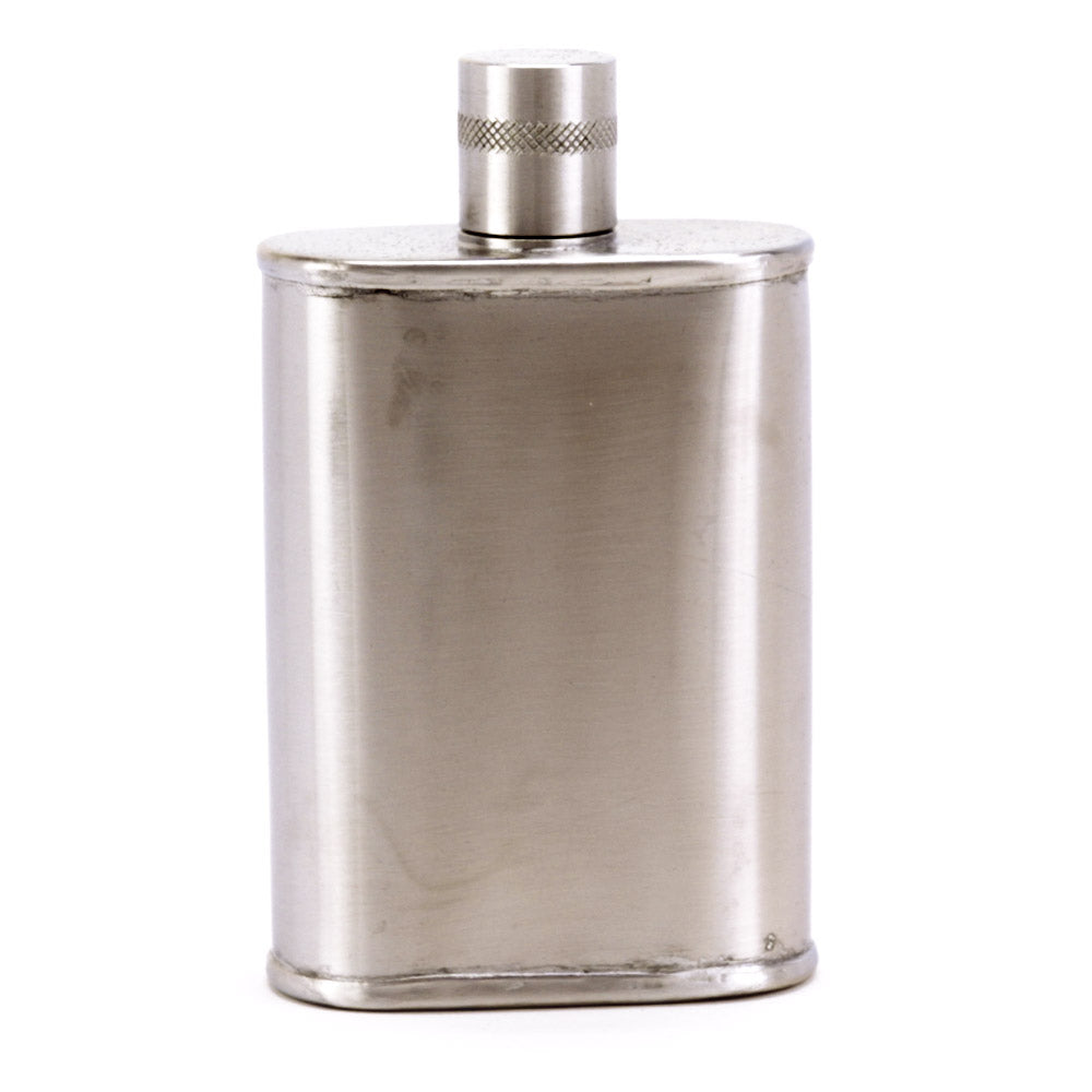 Stealth Industrial Stainless Steel Flask – Matte Precision Design