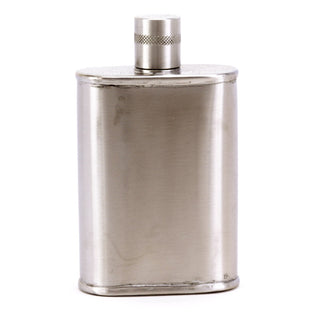 Stealth Industrial Stainless Steel Flask – Matte Precision Design