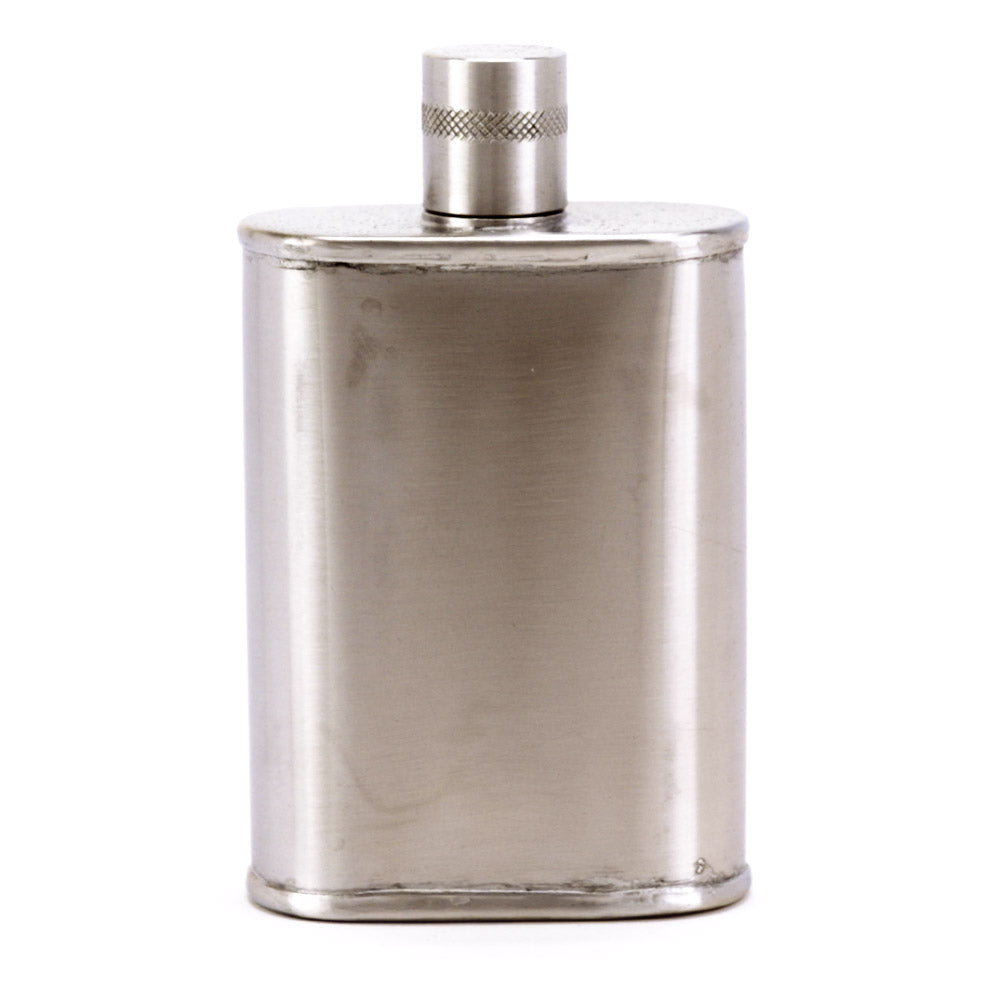 Stealth Industrial Stainless Steel Flask – Matte Precision Design