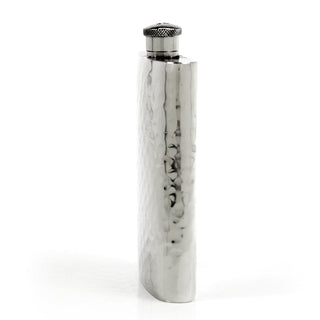 Pioneer Hammered Pewter Flask – Distinctive Handcrafted Heirloom Design